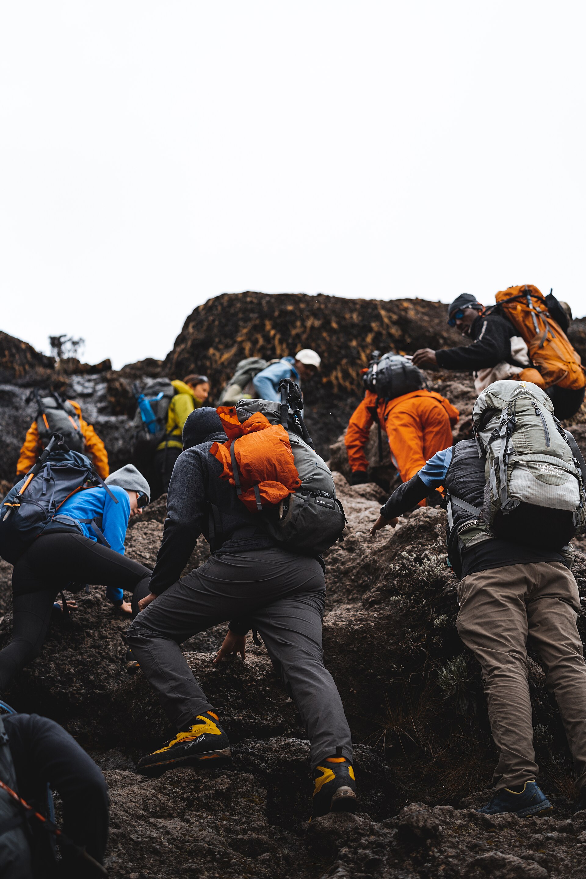 Kilimanjaro above the clouds